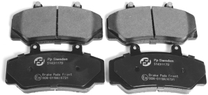 [270886_B] Volvo Brake pads front OEM ref  271179  2711794  271180  271182  2711828  271706  2717064  272827  31261 760  740  940 Volvo part no 270886_B