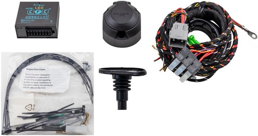 [8943L20T] Volvo 13 pin cable set tow bar S80 2006+ V70 2008+ Volvo part no 8943L20T