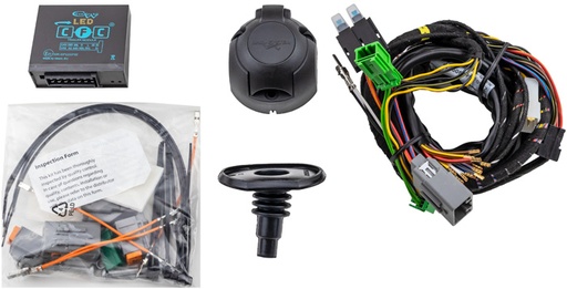 [8943L23T] Volvo 13 pin cable set tow bar S40 V50 Volvo part no 8943L23T