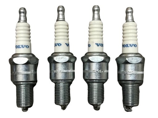 [270746]  Volvo Tændrørssæt Volvo 240 260 740 760 940-960 B200F-B200G-B230F-B230FB-B230FK-B230FT-B230G/T originalt sæt 4 dele Volvo varenummer 270746