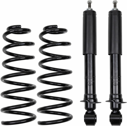 [72430057C] Volvo shock absorber conversion set with wire spring XC70n XC70ii 2000-2007 Nivomat to standard conversion set HD shock absorbers Volvo part no 72430057C_B