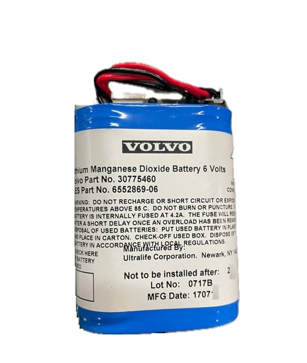 [30775460]  Volvo Batteri Volvo on call Styreenhed Volvo S40 - V50 - C30 - C70 - S80 - V70 - XC90 - XC70 Volvo varenummer 30775460