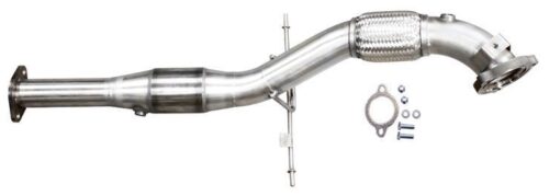 [VOK27625S] Volvo 3 Inch Stainless Steel Downpipe with Racecat for Volvo V70 2.5T 2008-2012, Volvo Part No. VOK27625S