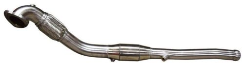 [VOK70010S] Volvo 3 Inch Stainless Steel Downpipe with Racecat Angled Flange for Volvo 850 - V70 - S70 - C70 Turbo 1999-2005, Volvo part number VOK70010S.