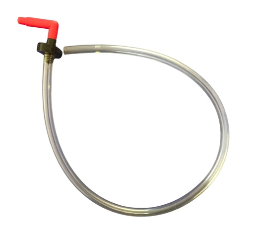 [5558]  Volvo Batteriudluftningsslange med vinklet tilslutning til batterigasafladning V70 s60 Volvo varenummer 5558