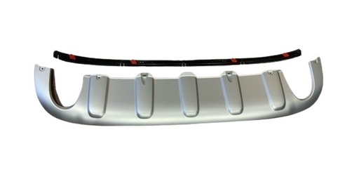 [30764994]  Volvo Bumperplade bagkofanger Xc60 30764994 bumperplade sølvgrå original til 1 enderør Volvo varenummer 30764994