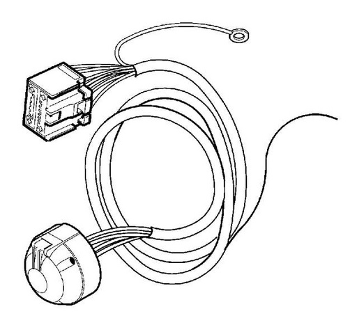 [31346526]  Volvo XC60 13-polet anhængertræksforbindelsessæt anhængertræk 2009+ Volvo varenummer 31346526