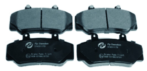 [271182]  Volvo Bremseklodser til 740+760+940+960 Girling Volvo varenummer 271182