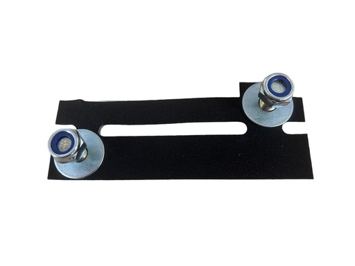 [1247210R] Bumper reparatie set Volvo 240+260 1981+ voor rechts bumperbalk