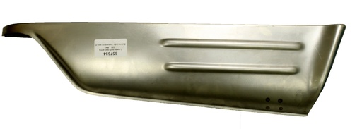 [657634]  Volvo Metalplade Amazon Ribbet Del Højre Bag Original Volvo Varenummer 657634