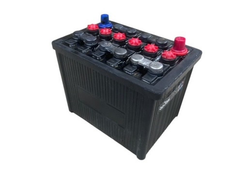 [12VBak] Accu 12 volt bakeliet classic zwart accu voor klassieke auto's oldtimer accu