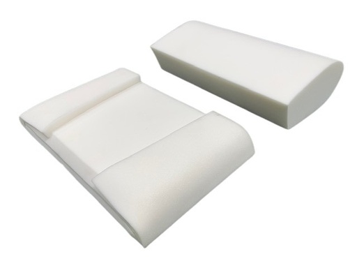 [180011]  Volvo sædefyldskum 1800 coupé S+E sæde (består af 2 dele) skumgummifyld Volvo varenummer 180011