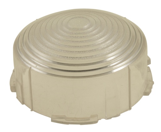 [664590] Volvo Glas blinklys P1800 klart glas chassis nr. -6000 blinklysglas original Volvo Lucas venstre eller højre kan bruges Volvo varenummer 664590