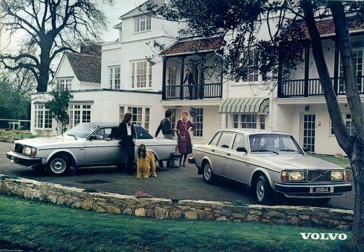 [Poster262-264] Poster 262C bertone  264 GLE voor landhuis reproductie