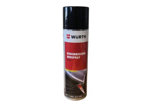 [W0071] Spuitbus Bodembeschermer stone guard overschilderbaar zwart 500ml Wurth
