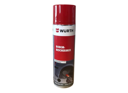 [W0073] Spuitbus bodembescherming underbody coating niet overschilderbaar bitumen zwart 500ml Wurth