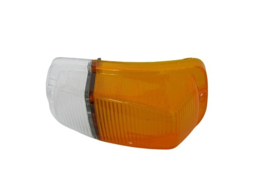 [668912]  Volvo Glas blinklys Amazon orange/hvid Højre blinklysglas original Volvo varenummer 668912